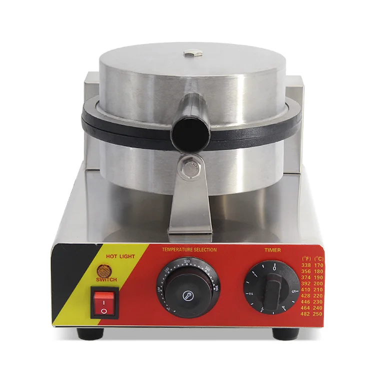 

110/220 Egg Roll Machine Single Head Waffle Oven Cone Machine Muffin Machine Commercial Kitchenware Commercial Kitchen Equipment