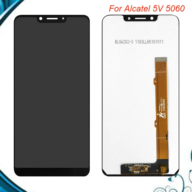 " для Alcatel 5V 5060 5060D ЖК-дисплей с сенсорным экраном дигитайзер сборка полный экран Запчасть