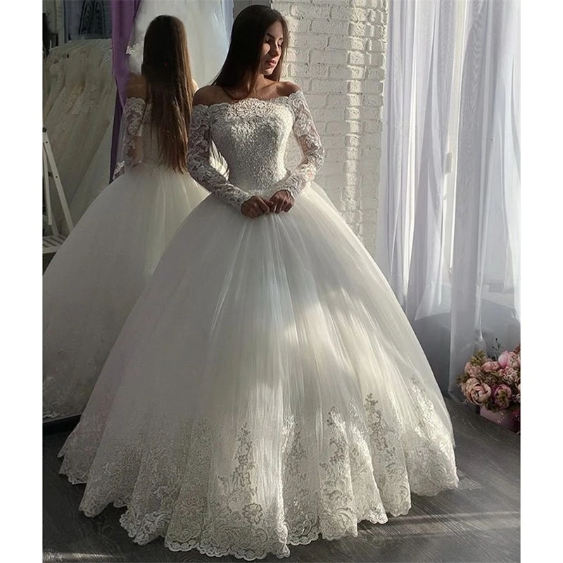 princess gown white
