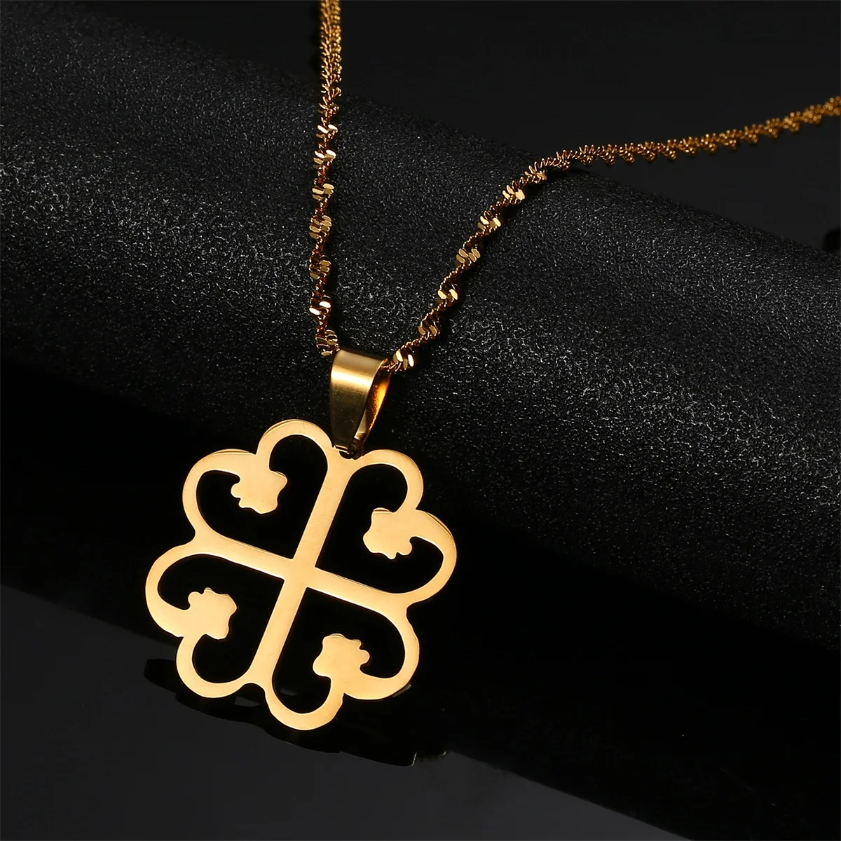 Stainless Steel African Adinkra Symbol 