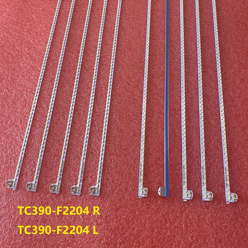 led-tvバックライトストリップ5個-10個salora-led39uat-tc390-f2204-r-l-ua-xp02-cvb39003-cv9202h-tpw-tc390fn04-v390hj1用