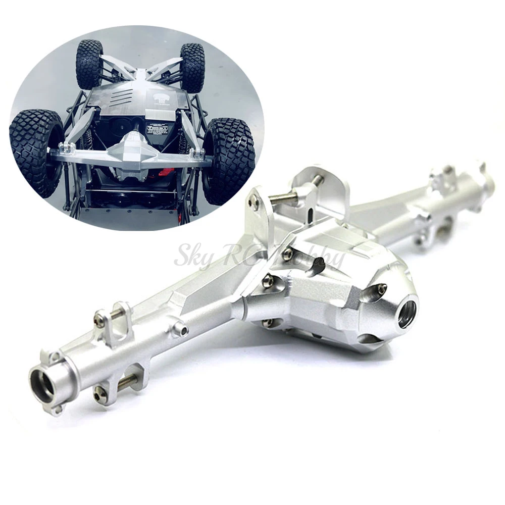 Задняя осевая оболочка в сборе корпус коробки передач CNC сплав для 1/7 TRAXXAS UDR неограниченное пустыня гонщик Рок Гусеничный RC автозапчасти