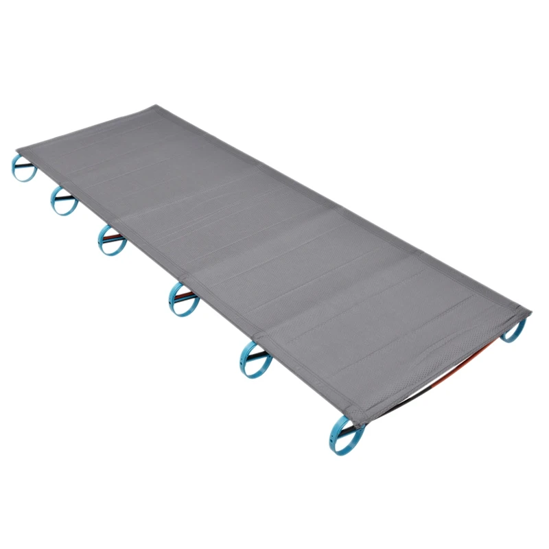  Portable Ultralight Folding Single Camp Bed Travel Cot Tent Bed Aluminium Alloy Metal Frame Outdoor
