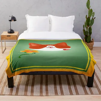 

Simple Love Kitty Throw Blanket Soft Sherpa Blanket Bed Sheet Single Knee Blanket Office Nap Blanket