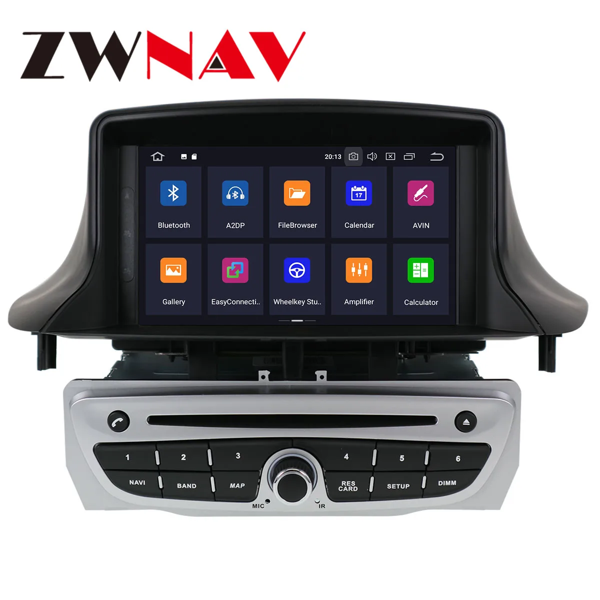 Top Android 9 GPS Navigation Car Radio Player For Renault Megane 3 Renault Fluence 2009+ Car Radio Head Unit Multimedia Player 4