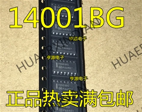 10 шт./лот MC14001B MC14001BDR2G 14001BG SOP-14 лет, в
