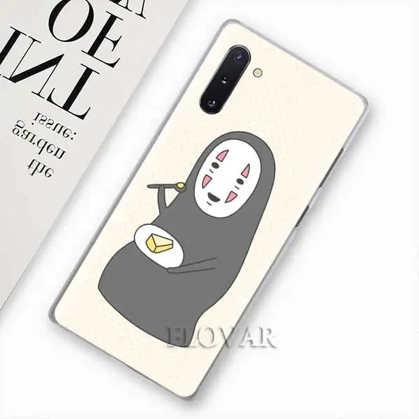 010 Totoro Chihiro Ghibli Аниме Миядзаки чехлы для телефонов samsung Galaxy Note 10 S10 Plus 5G S10e A30 A40 A50 A60 A70 M40 жесткий чехол - Цвет: 010