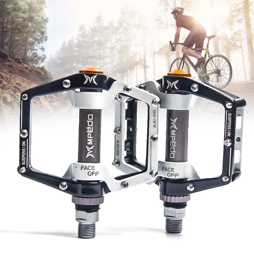 

MTB Wide Platform Pedals MTB Bike Flat Pedals 2 Bearings Bicycle Pedals Non-slip Bearing Pedals Bicycle Accessories