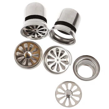 

1pc Drain Cover Sink Strainer Bathroom Plug Trap Water Drain Filter Kitchen Sink Accessories