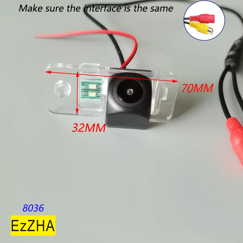 

Backup Parking Camera 170Degree CCD Special Car Rear View Reverse For Audi A3 S3 8P A4 S4 RS4 B7 A6 C6 S6 RS6 4F Q7 SQ7 4L