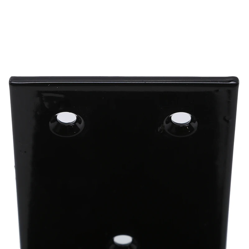 Home Black Spray Corner Code L Right Angle Iron 90 Degree Bracket High Qualtiy Connector Layer Plate Bracket Wide L Type