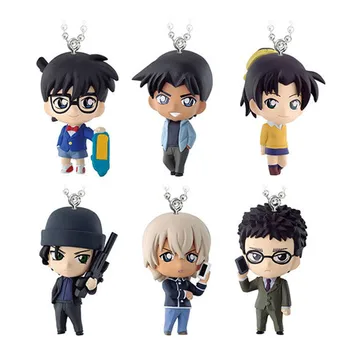

Detective Conan Swing Strap 2019 Part 2 Figure Complete Set (6) Gashapon Collectible Mascot Toys 100% Original