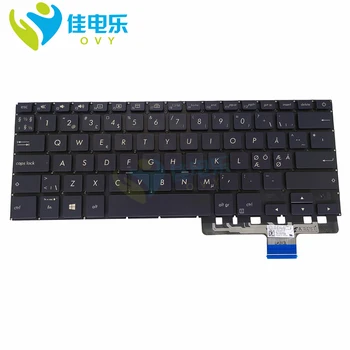 

OVY NE light Backlit Keyboard for ASUS Zenbook 14 UX450 UX450FD UX450FDX Norway black Replacement keyboards 0KNB0 262LND00 best