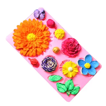 

Size Flower Liquid State Silica Gel Search Sugar Mould Chocolate Candy Art Tool Diy Decoration Tool
