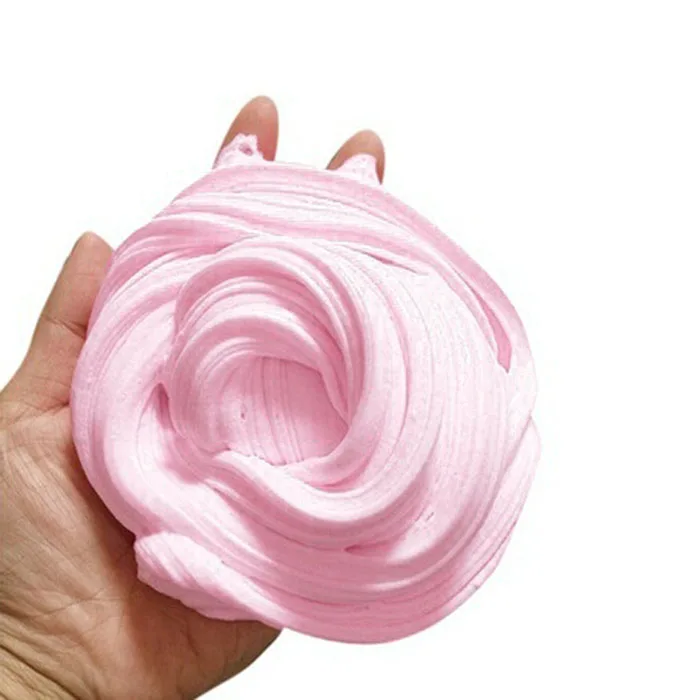 Горячая конфеты нить пушистый эластичный слизью глины безопасный моющийся снятие стресса взрослые дети игрушки 60 мл