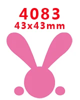 4083 30 шт плоское украшение из смолы на Пасху pr13373 - Цвет: 4083