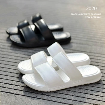 

Ladies Summer Slippers Fashion Soft Bottom Luxury Designer Ladies Slippers Platform Beach Sandals Black Men Slipper