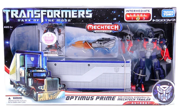 OptimusS712 Такара TOMY деформационный робот ПВХ металлическая часть Оптимус S712 Автоботы роботы подарок на день рождения для мальчика Трансформеры игрушки - Color: OptimusS712