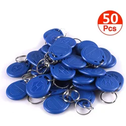 Chave rfid 50 tamanhos com 125khz, cartão de proximidade com etiqueta token, sistema de controle de acesso para porta, trava de segurança