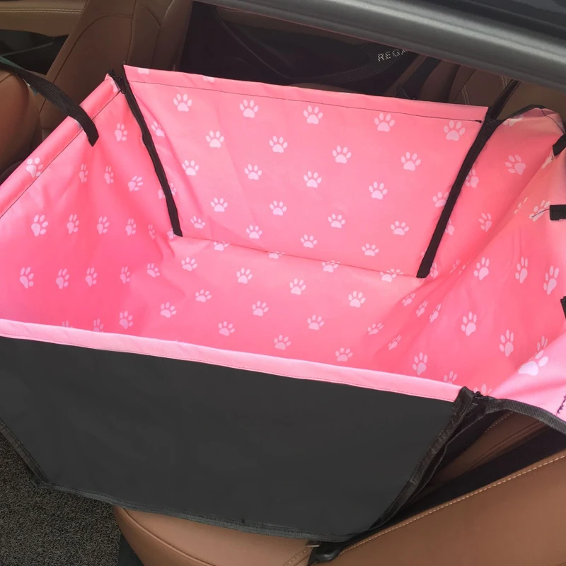 Type 2 Pink Коврик для домашних животных, собак, кошек, кровати, одеяло, накладка, гамак, с принтом, водонепроницаемый, Оксфорд, чехол для сидения, домашние коврики, защита для сидения, для путешествий - Цвет: Type 2 Pink