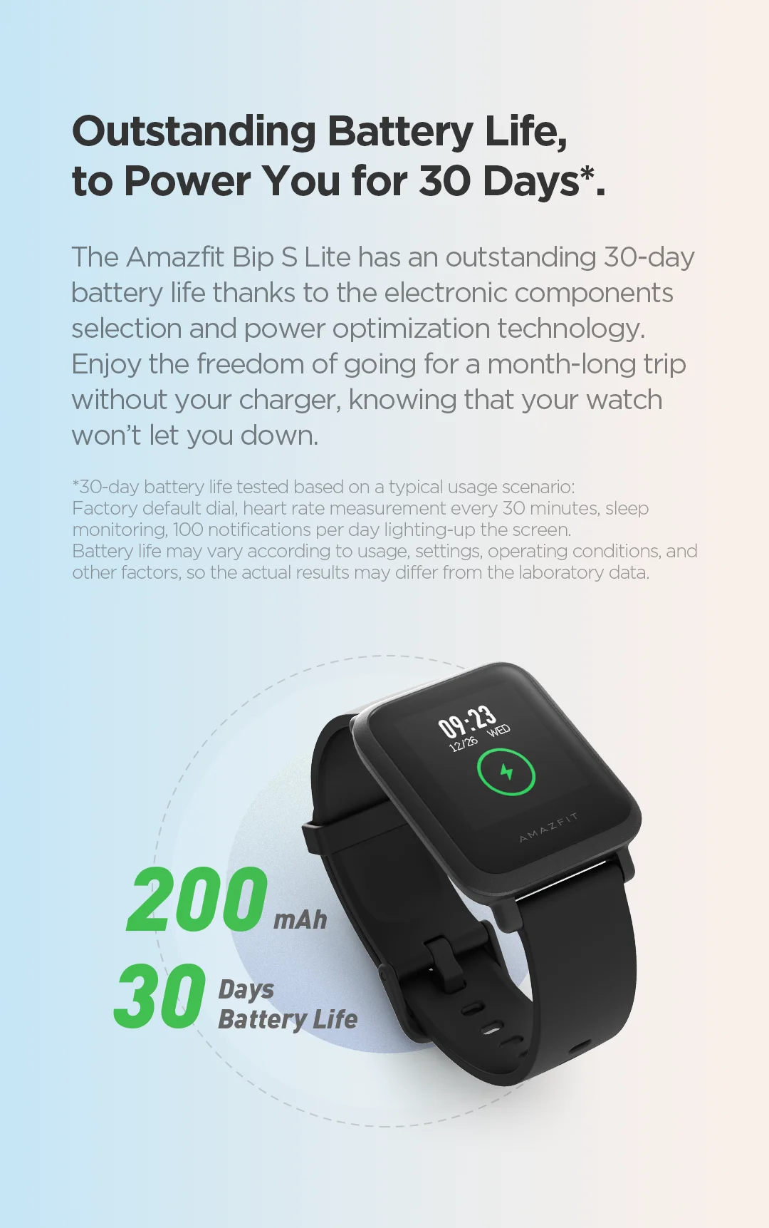 Amazfit Bip S Lite 5ATM Waterproof Sports Smartwatch