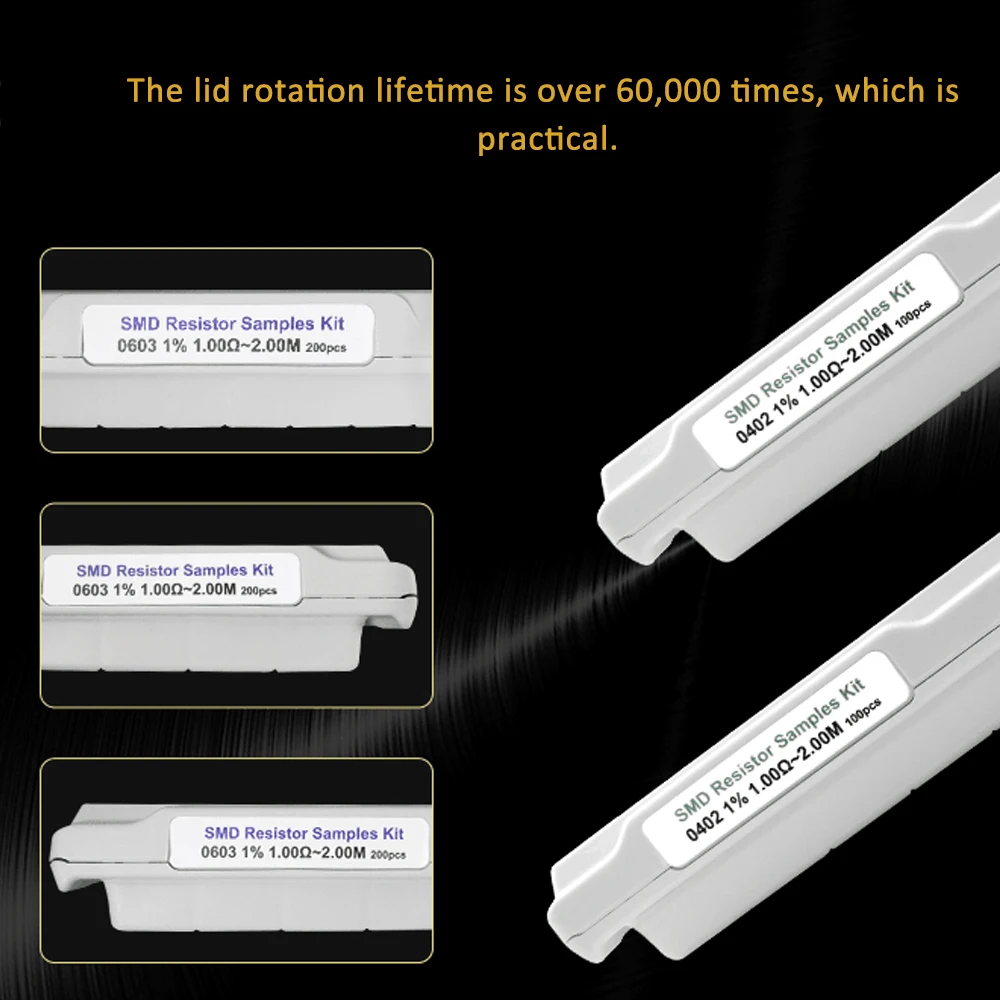 

Hot 128 Independent Cells with Lids Separated Parts Component Box Safe and Precise Resistor Capacitance Inductor Boxes Case