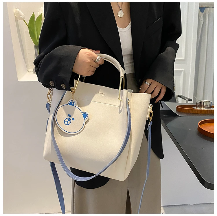 Luxury Handbags Designer Letter Pu Leather Women Shoulder Bags High Capacity Ladies Crossbody Bag Fashion Casual Female Tote Bag