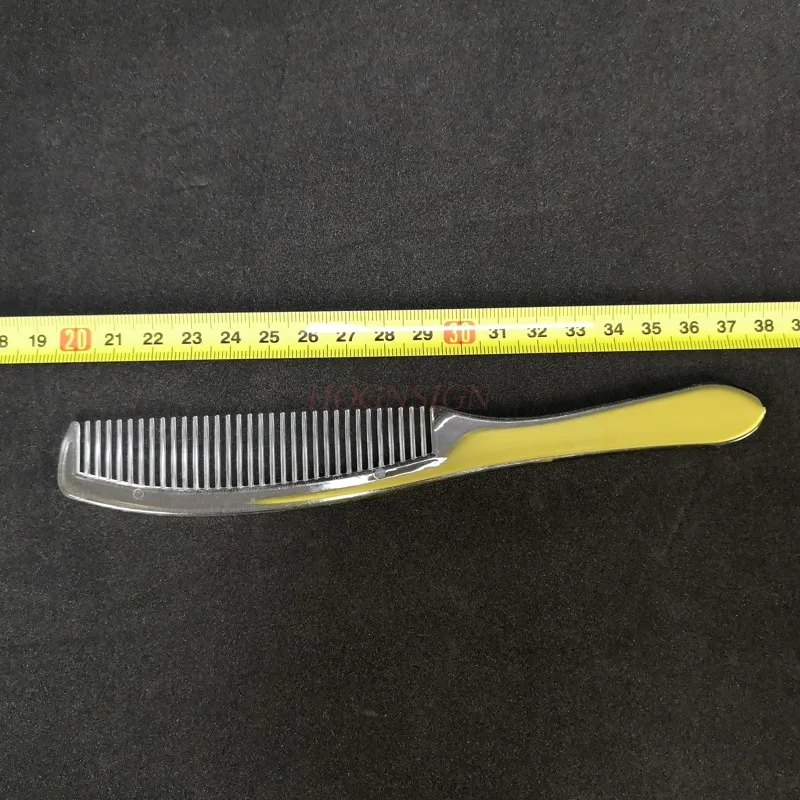 10pcs plastic comb hairdressing Hotel Disposable Combs Long Strip Household Wood Hairbrush Toiletries Plastic Comb Hairdressing 5