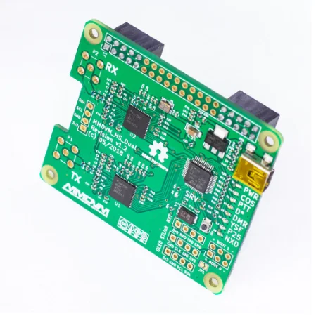 V1.3 MMDVM_HS_Dual_Hat дуплексная плата горячей точки+ 2 шт антенна поддержка P25 DMR YSF NXDN для Raspberry pi