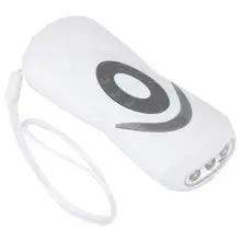 Портативный Открытый кемпинг рукоятка Многофункциональный 3 в 1 аварийный светодиодный фонарик FM радио цифровой радиоприемник