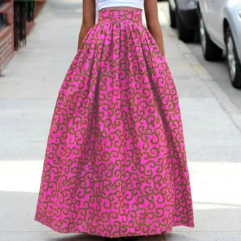 Alternative view of Ekpe african Print skirt
