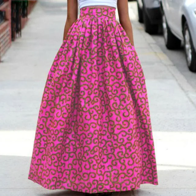 Ekpe african Print skirt - Image 2