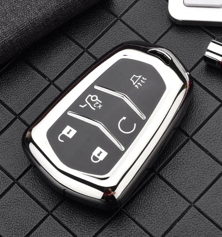 Cover chiave telecomando per Cadillac SRX 2015 2016 ATS CTS CT6 XT5 XTS - H522909d7ff9147dc9e66f55c4823da33S