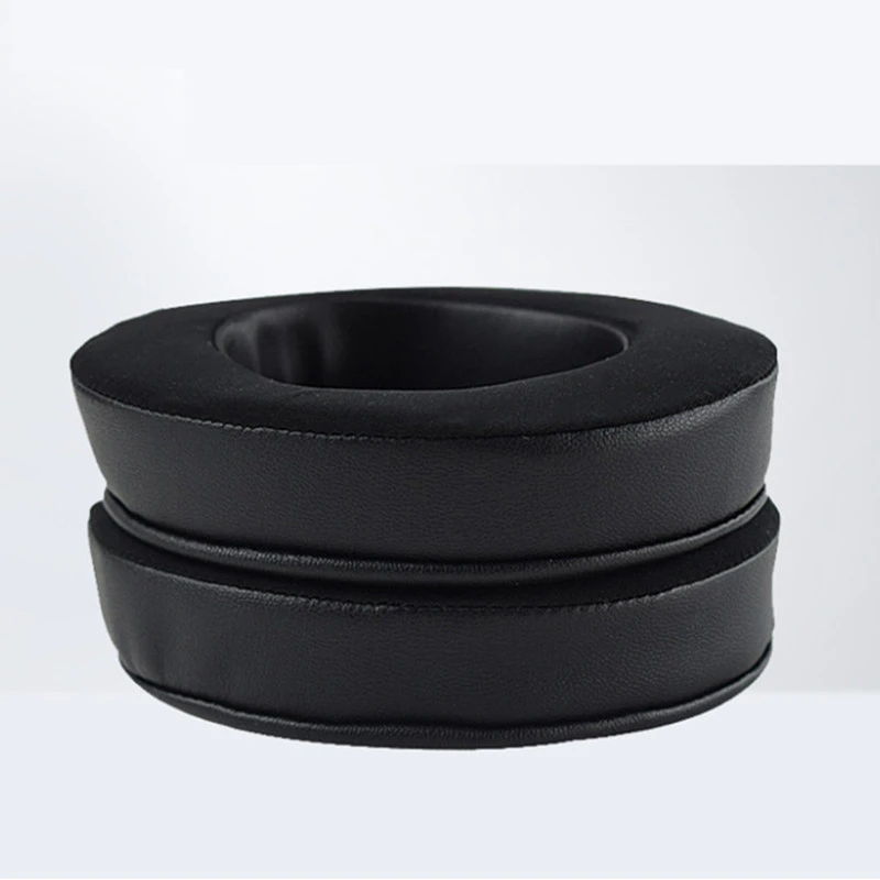 1 Pair Leather Earpads Soft Foam Ear Cover For Razer Nari THX Headphones Ear Pads Cushion Soft Leather Memory Foam Black Ew 