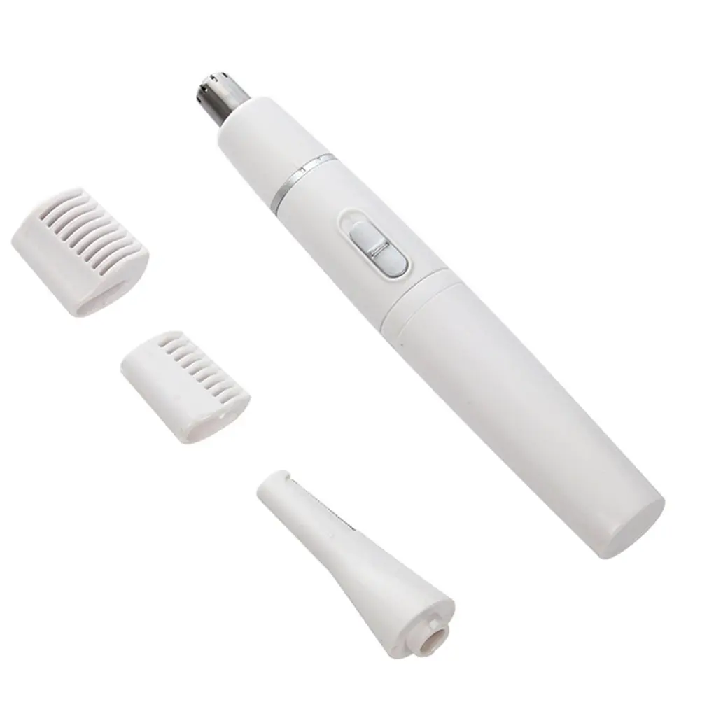 

2 in 1 Safty Multi-function Electric Nose Hair Trimmer Facial Eyebrow Pencil Shaving Instrument Nose Ear Hair Clipper