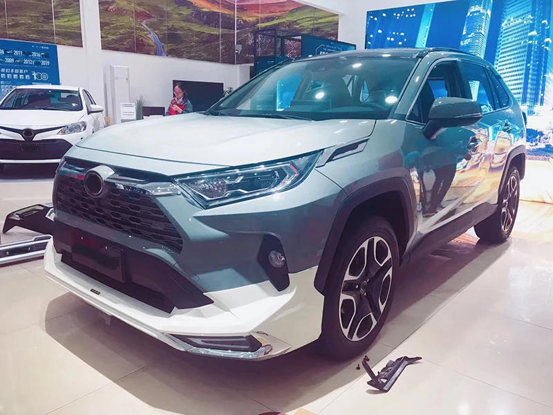 Для Toyota Rav4 Комплект кузова 2019 2020 передние и задние бамперы для нового rav4 с