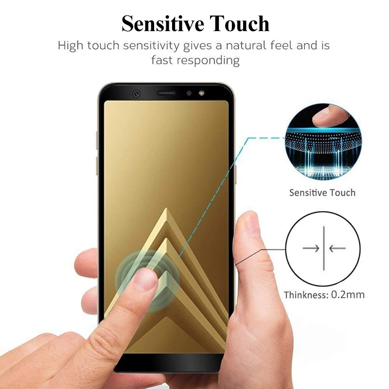 Защитное стекло для samsung galaxy a9 a8 a7 a6 plus 2018 закаленное a9200 a750 a 9 8 6 9a 8a samsun Защитная