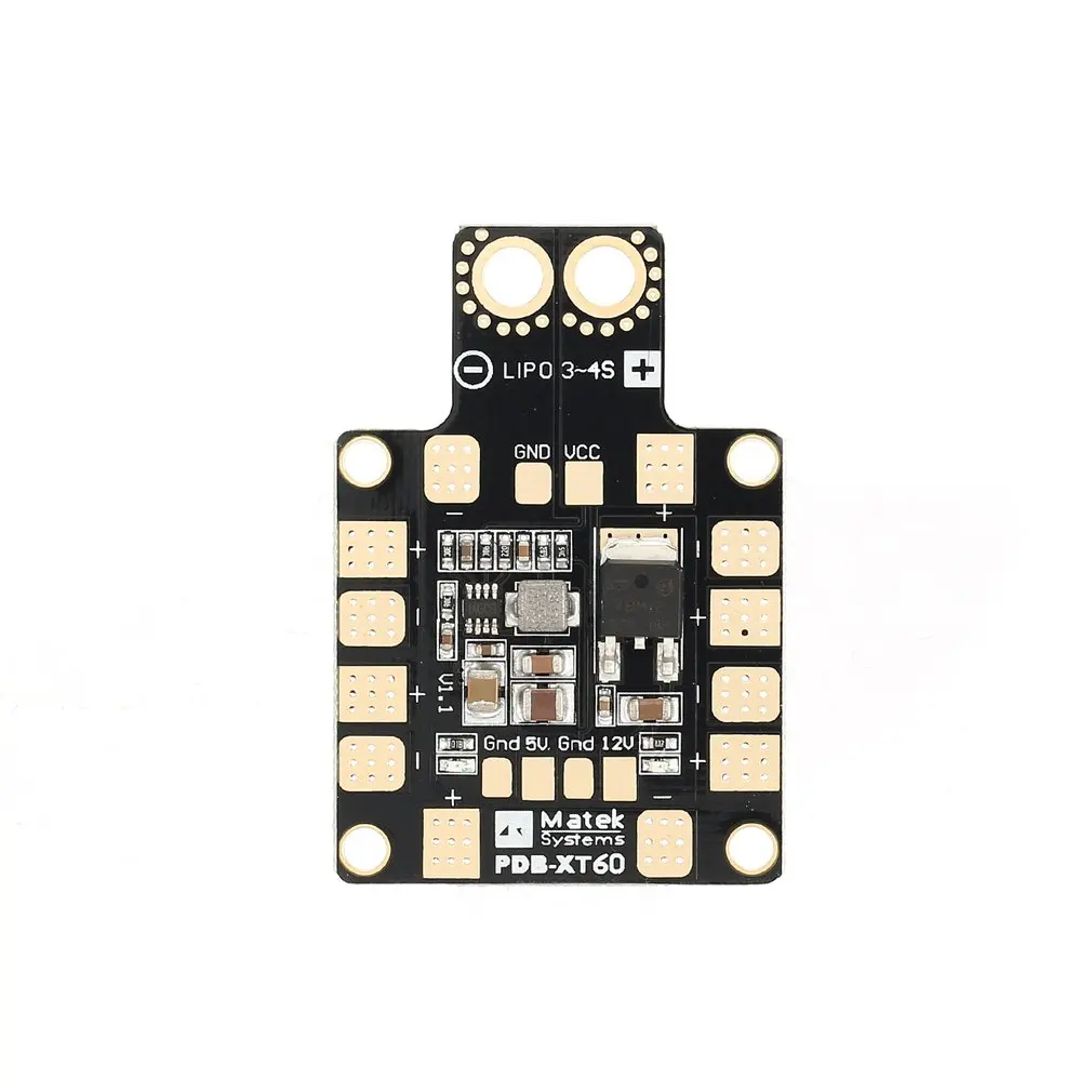 PDB XT60 Дрон Lipo 3 4S распределительная плата питания с W/ BEC 5V 2A 12V 0.5A для RC FPV
