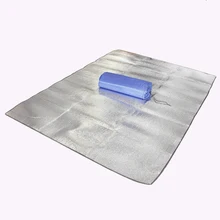 Складной для кемпинга коврик водонепроницаемый изоляционный складываемый коврик для пикника пляжное одеяло портативный походный дорожный спальный матрас коврик