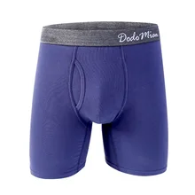 1 шт./лот, мужские Длинные боксеры с летающим хлопком, мужское нижнее белье, боксеры, u-выпуклые мягкие мужские боксеры, мужские шорты, европейские/американские размеры M L XL XXL