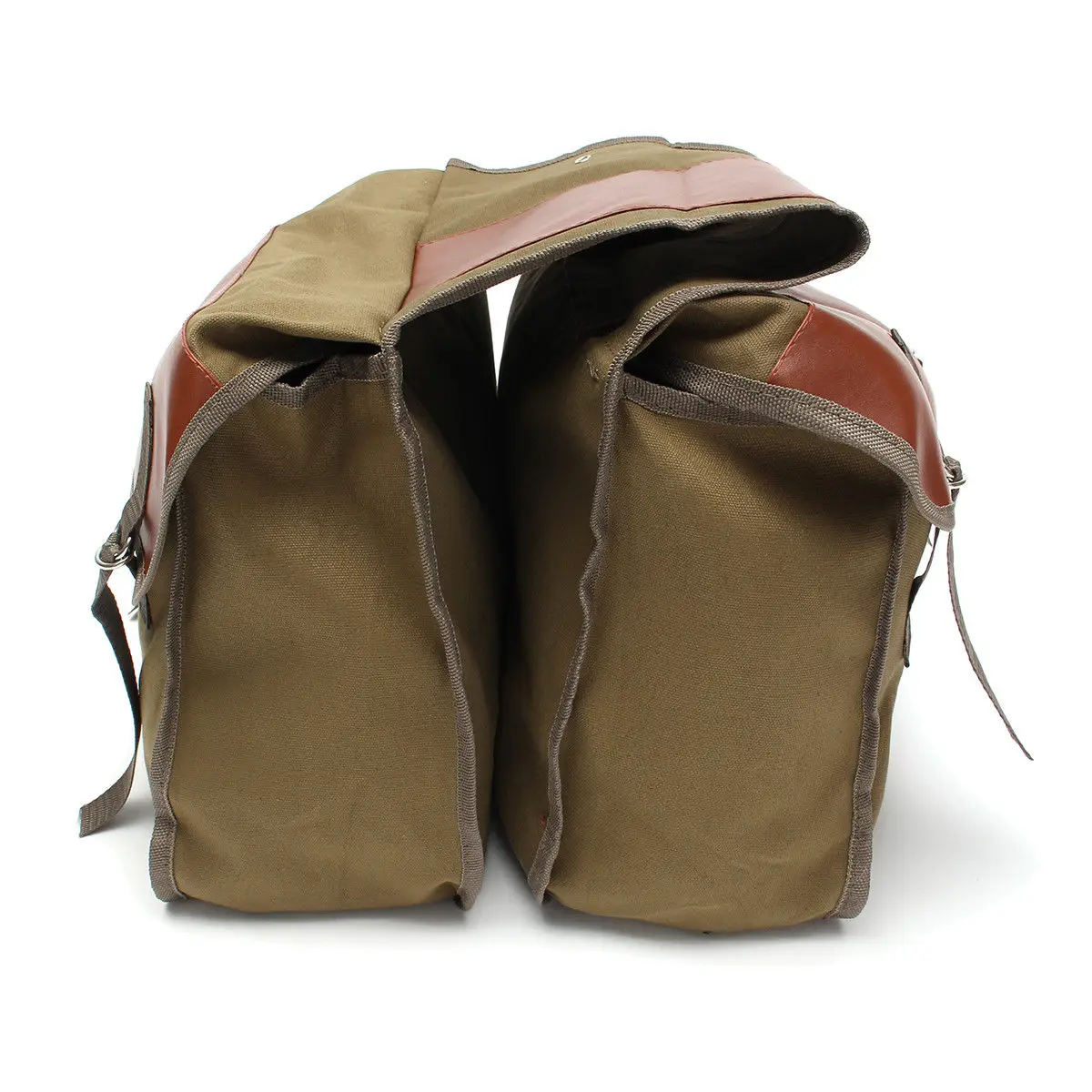 40*15*30 см холщовые седельные сумки Equine Back Pack для Haley Sportster Honda Suzuki