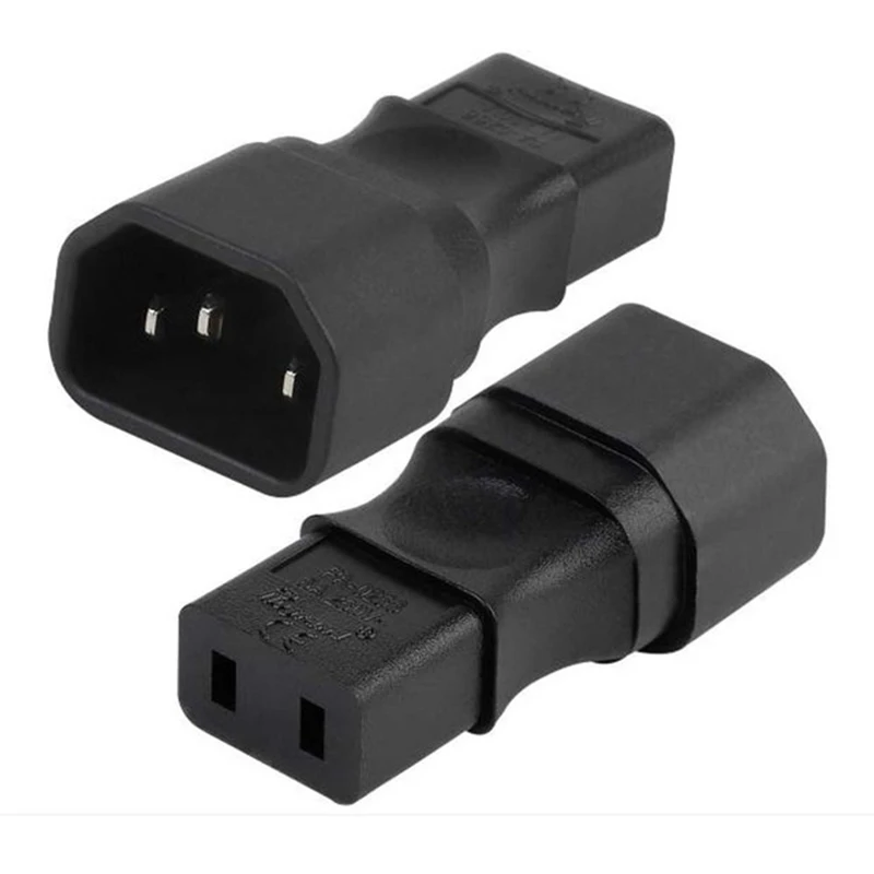 1pcs 검정색 6A 10A 16A IEC320 C15 C13 C14  C19 C20 C21 C5 C6 C9 C7 C8 변환 커넥터 전기 UPS PDU AC 소켓 어댑터 플러그