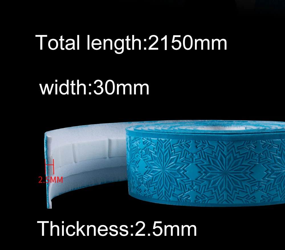 BOLANY Handlebar Tape Road Bike Accessories Embossment EVA Soft Breathable Sweat Anti-Slip Bicycle Bar Tape Cycling Sports Parts