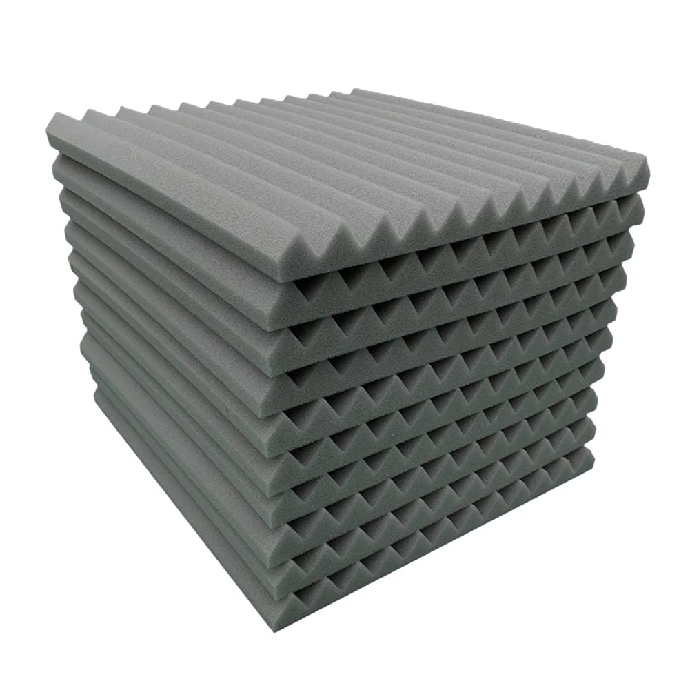 2019 10Pcs Studio Acoustic Soundproof Foam Sound Treatment Room Absorption Sponge CSL88Sound