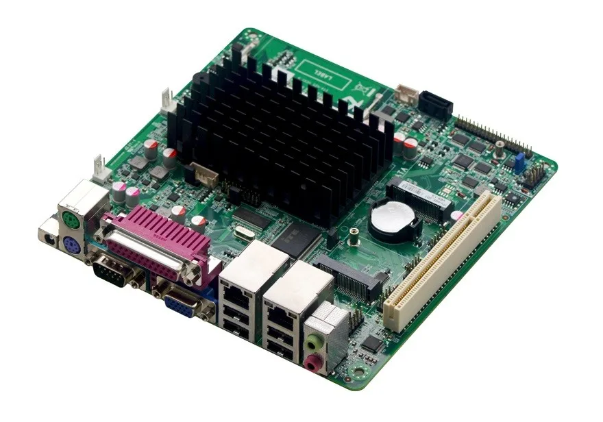 Atom D525 Intel Atom D2700 2.1G dual core CPU Mini_itx industrial embedded motherboard with 8*USB/6*COM/1*VGA