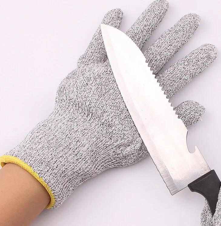 

New Style Cut-Resistant Protective Gloves Kitchen Wear-Resistant Cut-Resistant Thick Grade 5 Steel Wire Security Anti-Edge Stab-