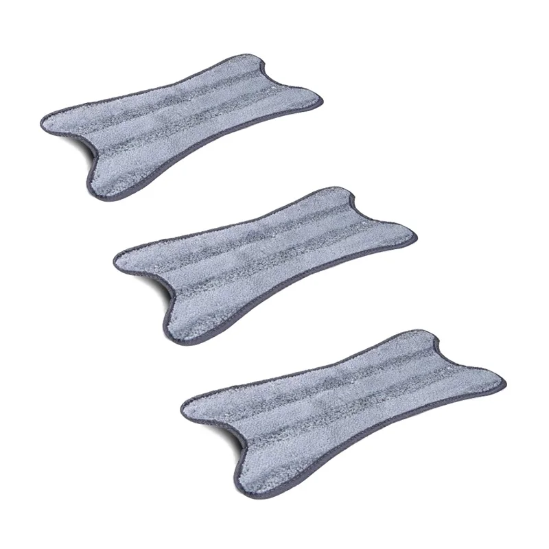 3 piece Mop Cloth X-type Швабра половая из микрофибры Ручная стирка спин сильное водопоглощение инструменты для очистки длинная ручка ручной экструзии бытовой - Цвет: 3 piece Mop Cloth