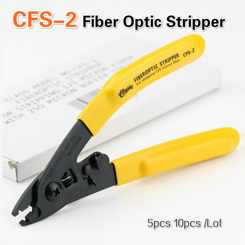 PAYEN CFS-2 Double-Port Fiber Optical Stripper/ Pliers/ Wire Strippers FTTH Tools Optical Fiber Stripping Pliers