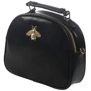 

New Mini Bags For Women Vintage Casual Crossbody Bag Ladies Luxury Handbags Women Leather Shoulder Messenger Bag Black