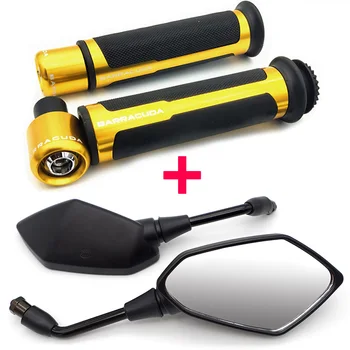 

Motorcycle Grip Moto Mirror For YAMAHA nmax 155 r6 2000 raptor 700 bws 125 xj600 aerox 50cc banshee r1 2012 yz 125 yfz 450